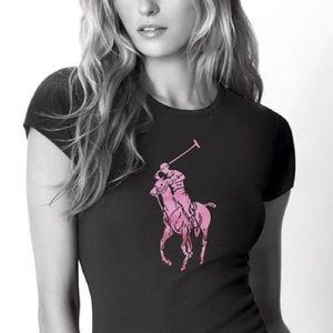 Ralph Lauren breast cancer tee